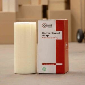 Machine Stretch Wrap machine pallet wrap clear blown stretch film 500mm x 1305m x 25um