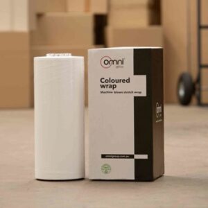 Machine Stretch Wrap white machine pallet wrap blown stretch film 500mm x 1500m