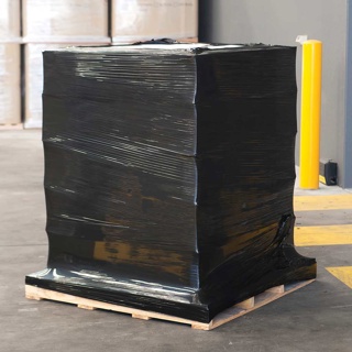 masterwrap? 25 machine pallet wrap black cast stretch film 500mm x 1300m masterwrap? 25 machine pallet wrap black cast stretch film 500mm x 1300m