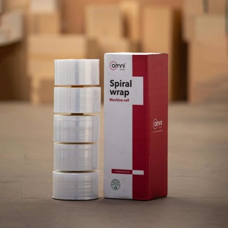 spiral wrap omni 100mm x 1600m x 14um natural (38mm core) spiral wrap omni 100mm x 1600m x 14um natural (38mm core)
